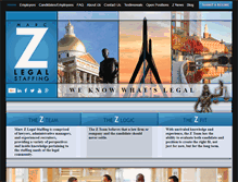 Tablet Screenshot of marczlegal.com